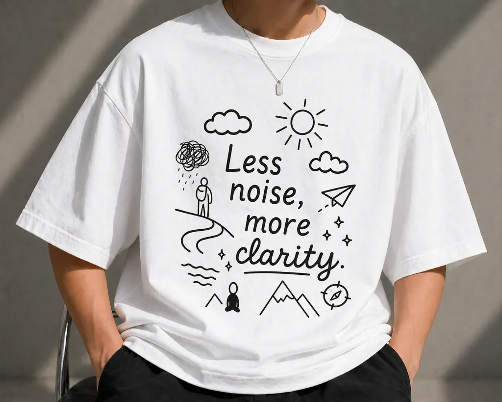 T-shirt_oversize_Noir_Less_Noise.webp