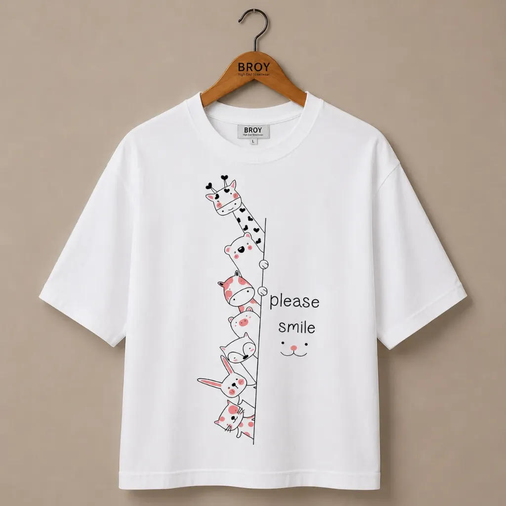 T-shirt Smile (Destock) (XS (36))