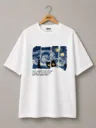 Cat Van Gogh T-shirt