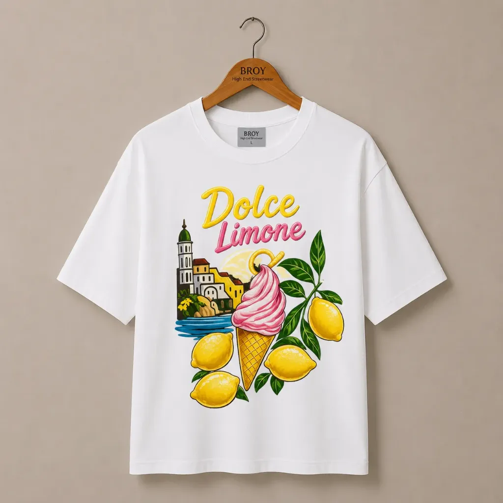 T-shirt Dolce Limone (Blanc, XS (36))