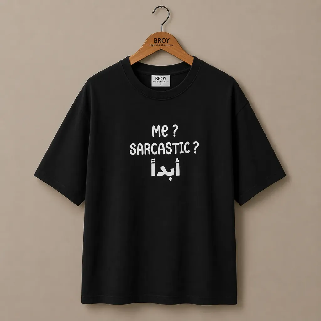 T-shirt Me Sarcastic
